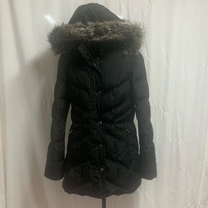 Black London fog Snow jacket